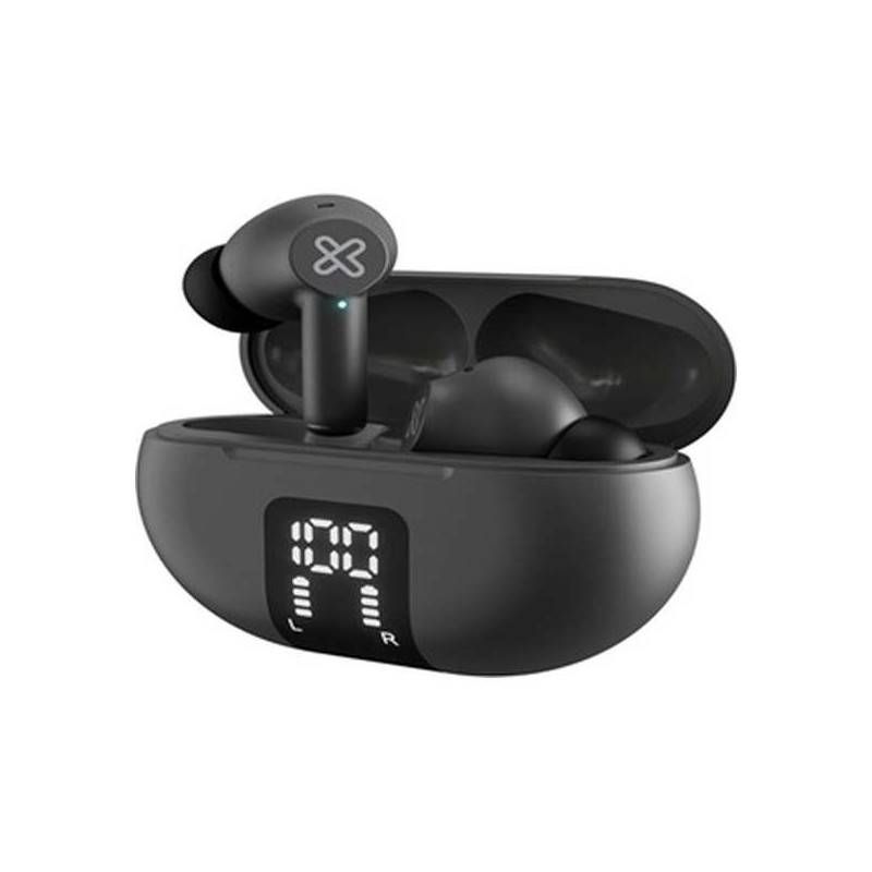 Klip Xtreme - True wireless earphones - Para Phone / Para Portable electronics / Para Tablet - Wireless - 22Hrs ANC Gray