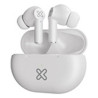 Klip Xtreme - True wireless earphones - Para Phone / Para Portable electronics / Para Tablet - Wireless - 17Hrs IPX White
