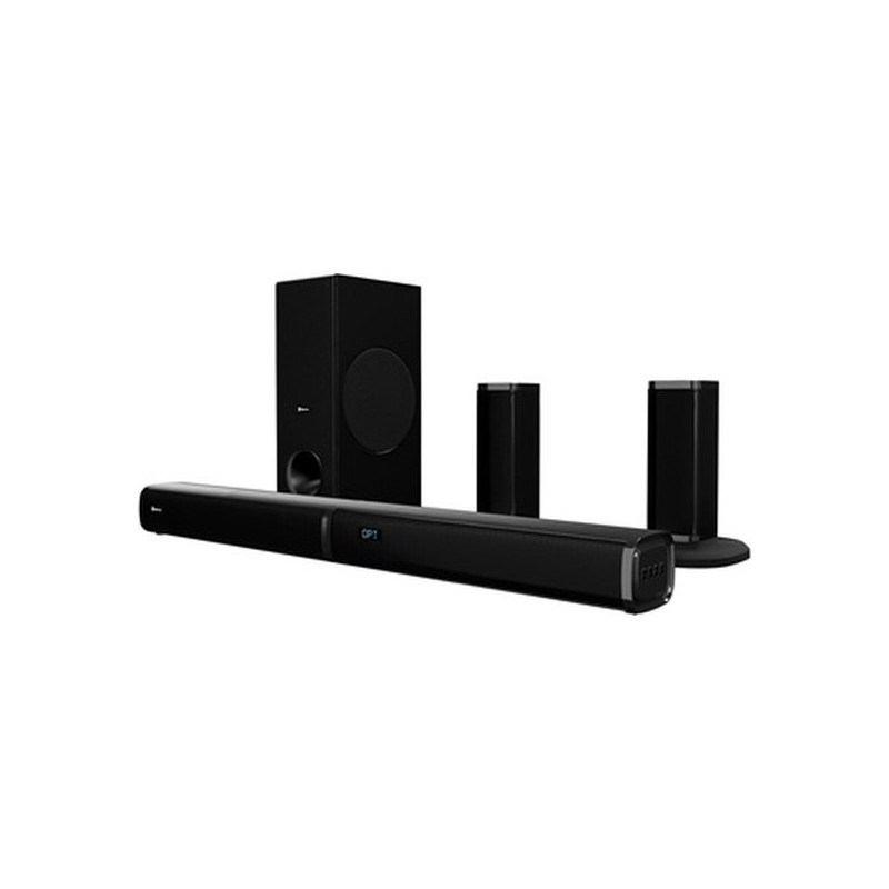 Klip Xtreme - Sound bar - Black - 5.1ch Wireless Subwoofer