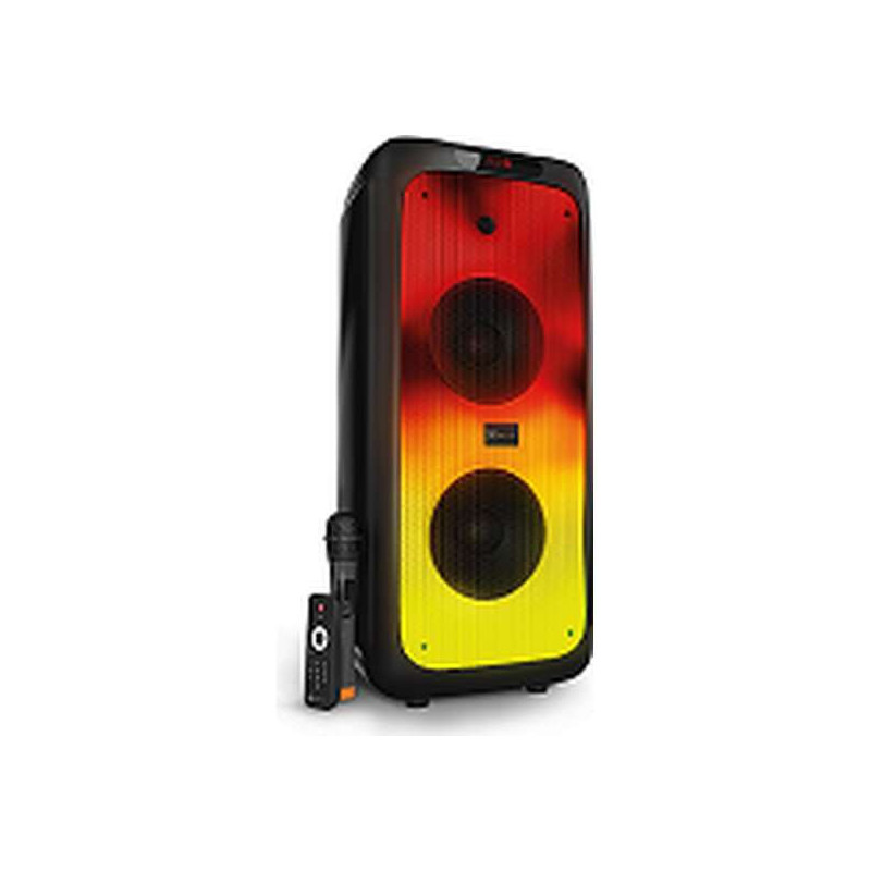 Klip Xtreme KLS-662 - Altavoz - Negro - 8inch - Portable - Luces Led flameantes - Portable