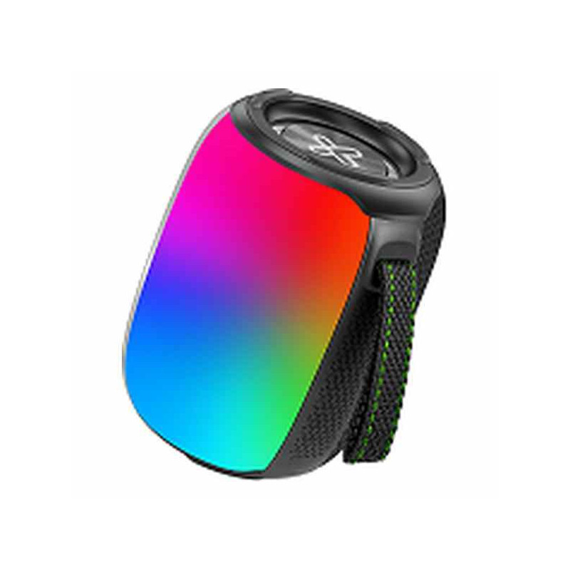 Klip Xtreme KBS-250BK - Altavoz - Negro - Luces LED de llama 12W TWS