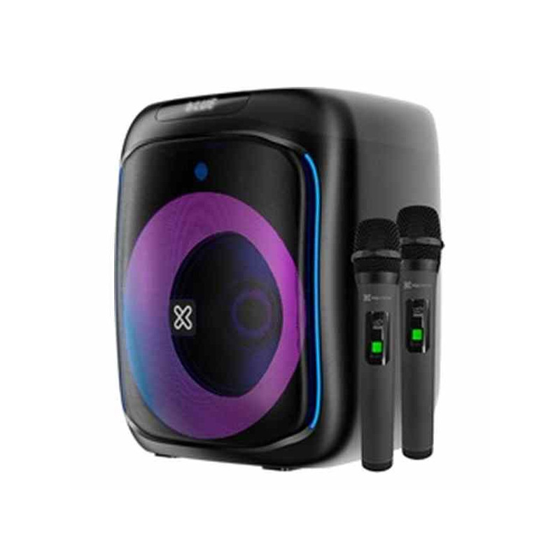 Klip Xtreme - Speaker system - Black - KLS-655-2M Two wireless mic