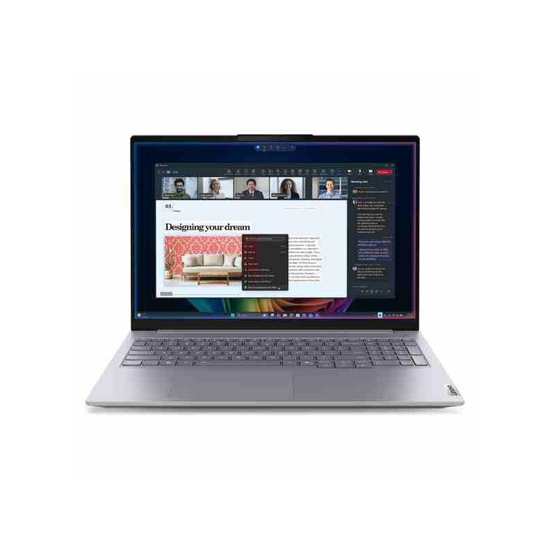 Lenovo ThinkBook 16 - Notebook - 16" - Intel Core Ultra 7 355 / 4.72 GHz - 32 GB - DDR5 SDRAM - 1 TB SSD - Integrated graphics -